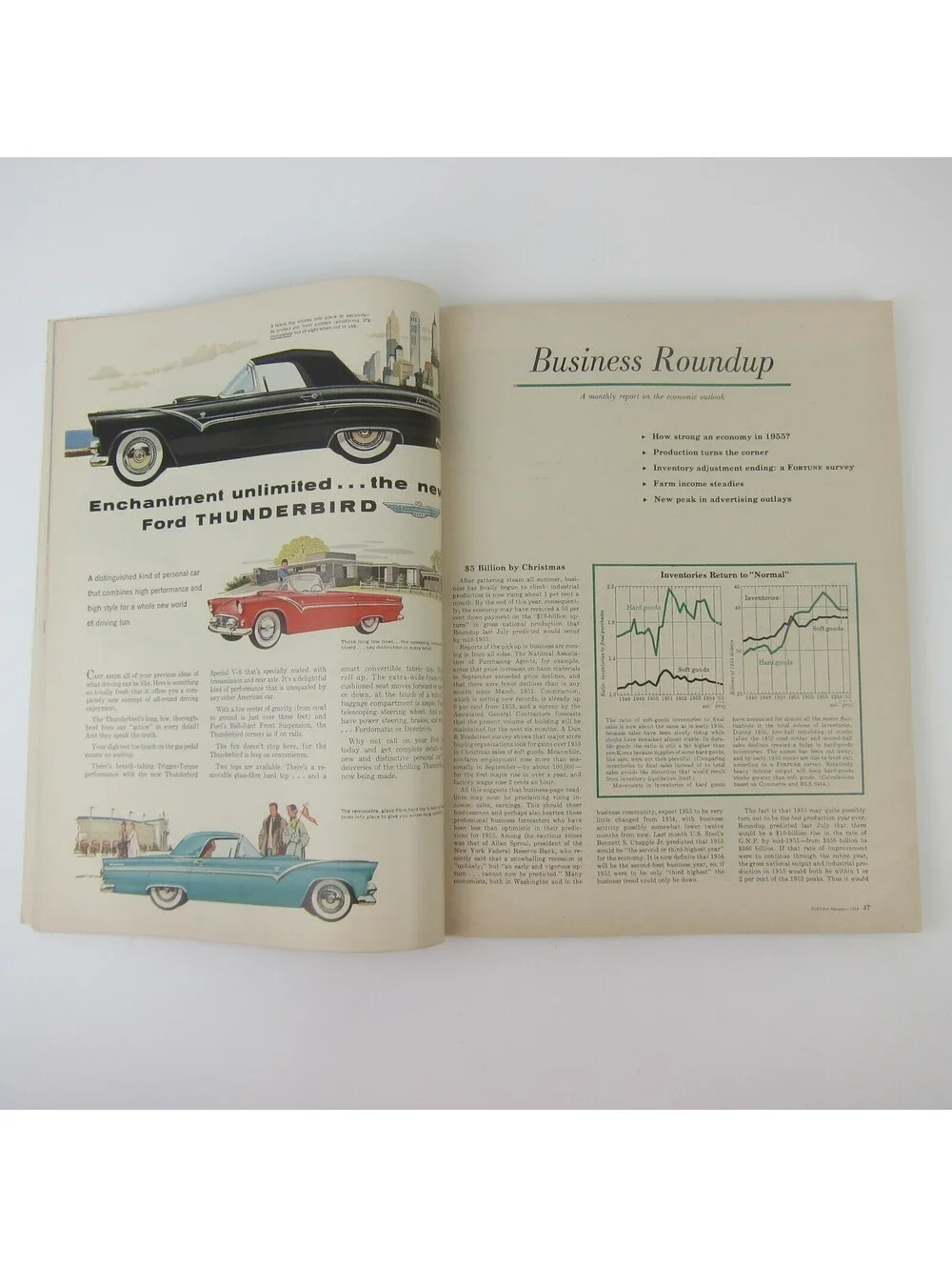 Vintage FORTUNE Magazine November 1954 Olin-Matheson RCA Brazil & American Sugar